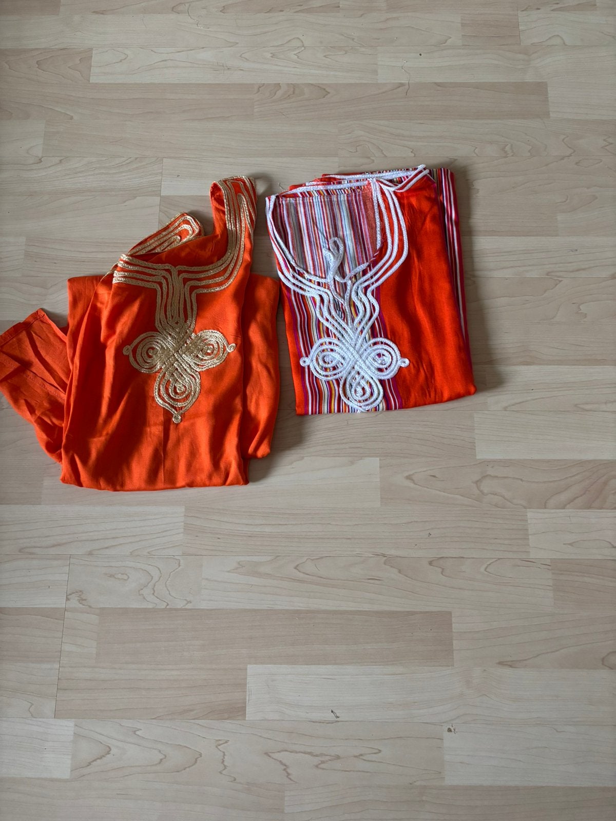 Marikaanse huisjurk kaftan oranje, Ophalen of Verzenden, Nieuw, Kleding