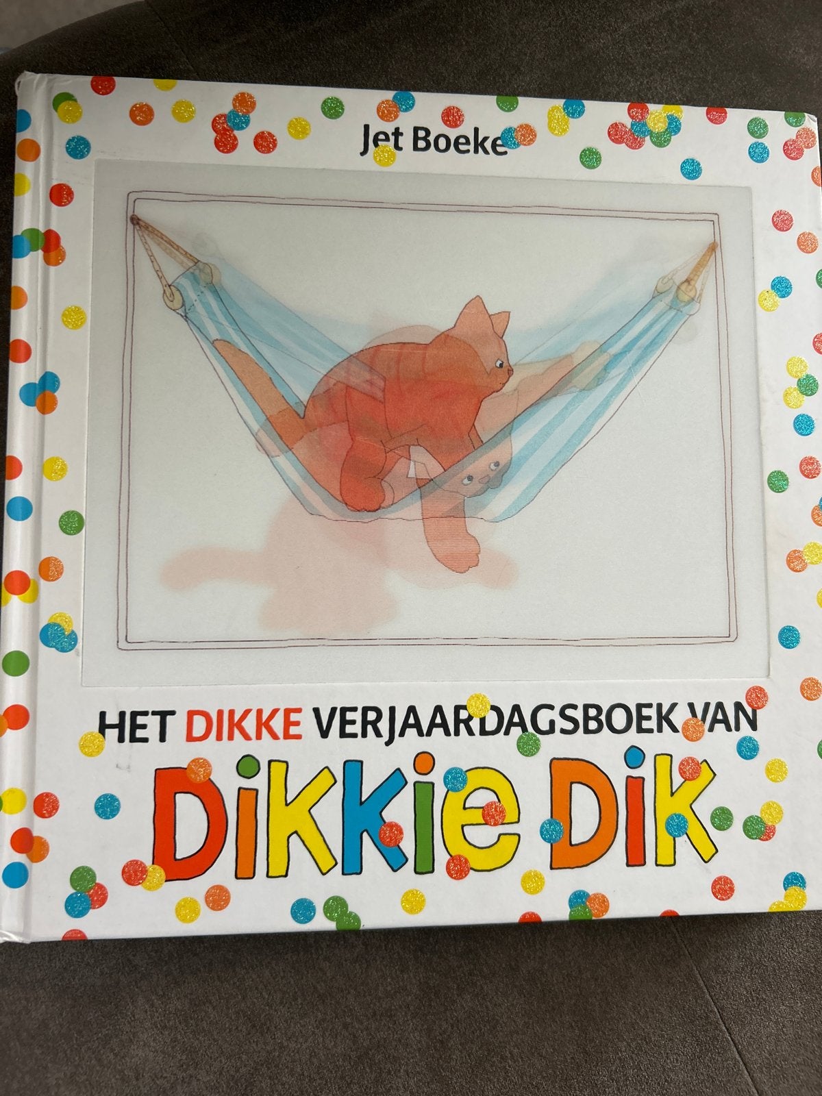 Het dikke verjaardagsboek van Dikkie Dik, Ophalen of Verzenden, Zo goed als nieuw, 2 tot 3 jaar