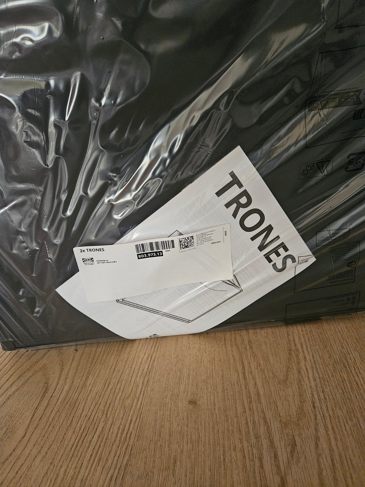 Nieuwe IKEA TRONES schoenenkast (2 stuks), Huis en Inrichting, Ophalen, Nieuw, Modern, minimalistisch