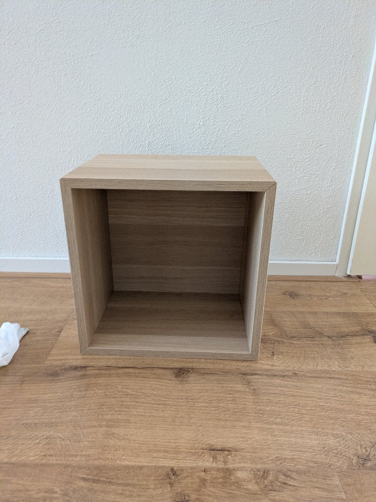 IKEA EKET kubuskast 35x25x35 cm - Eikenkleur, Ophalen of Verzenden, Zo goed als nieuw, Hout, Scandinavisch