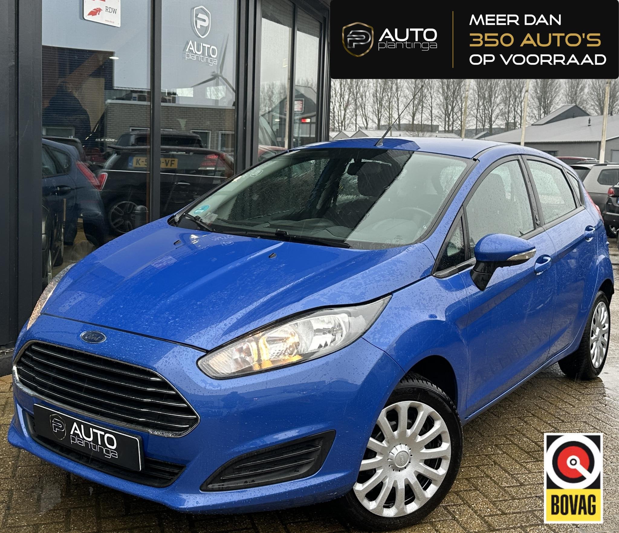 Ford Fiesta 1.0 Champion | NL AUTO | Airco | Trekhaak | 2 Sl, Stof, Euro 6, 525 kg, Start-stop-systeem