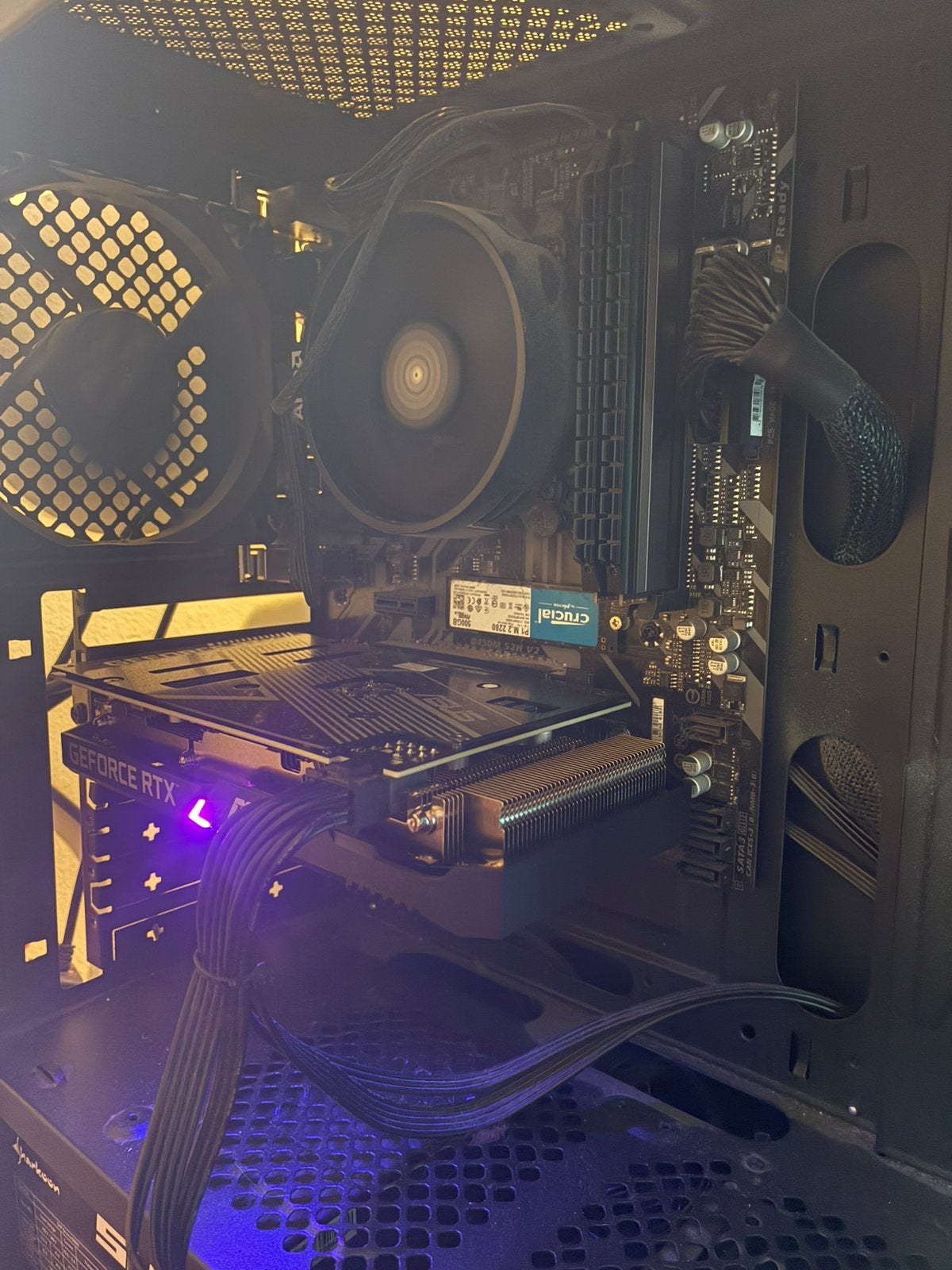 Gaming pc + 120hz monitor, Gebruikt, Virtual Reality, SSD, 3 tot 4 Ghz