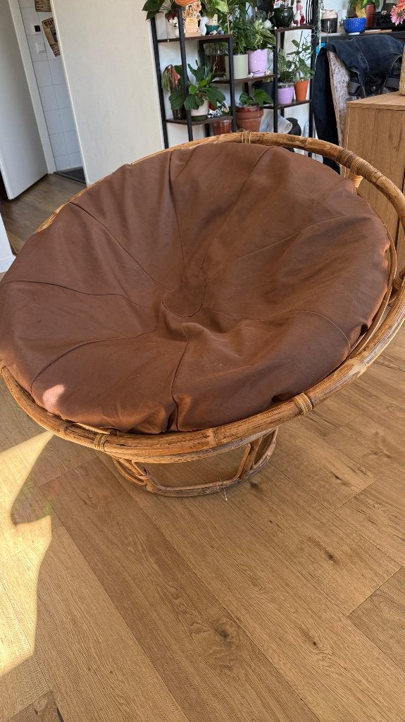 Papasan chair, Ophalen, Zo goed als nieuw, Overige materialen, Verstelbaar