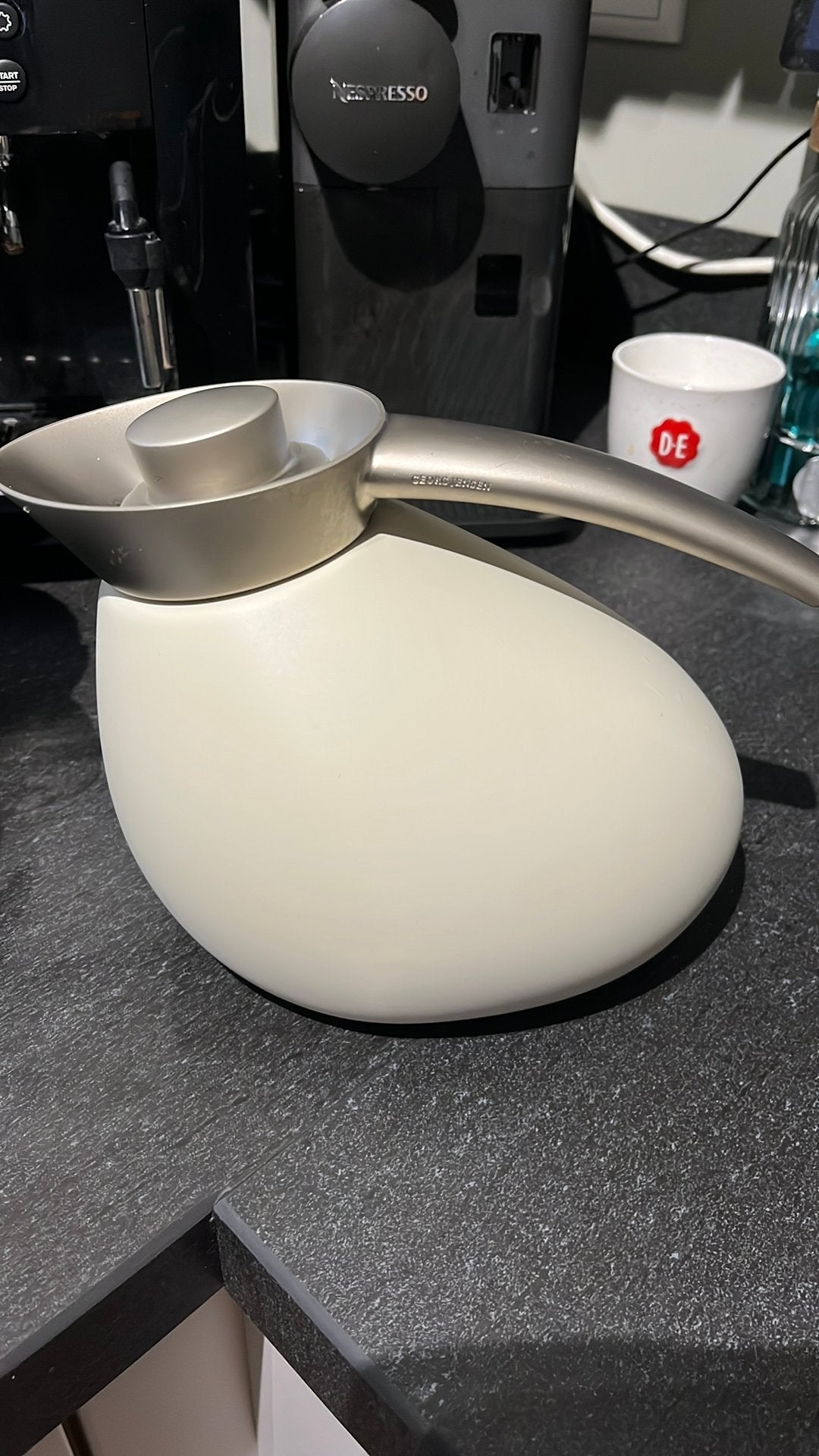 Georg jensen quack  thermoskan, Huis en Inrichting, Ophalen of Verzenden, Zo goed als nieuw