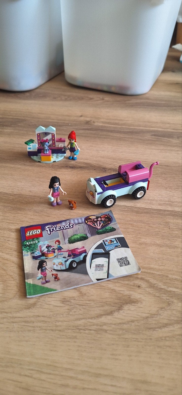 LEGO Friends Kattenverzorgingswagen 41439, Ophalen of Verzenden, Zo goed als nieuw, Overige merken