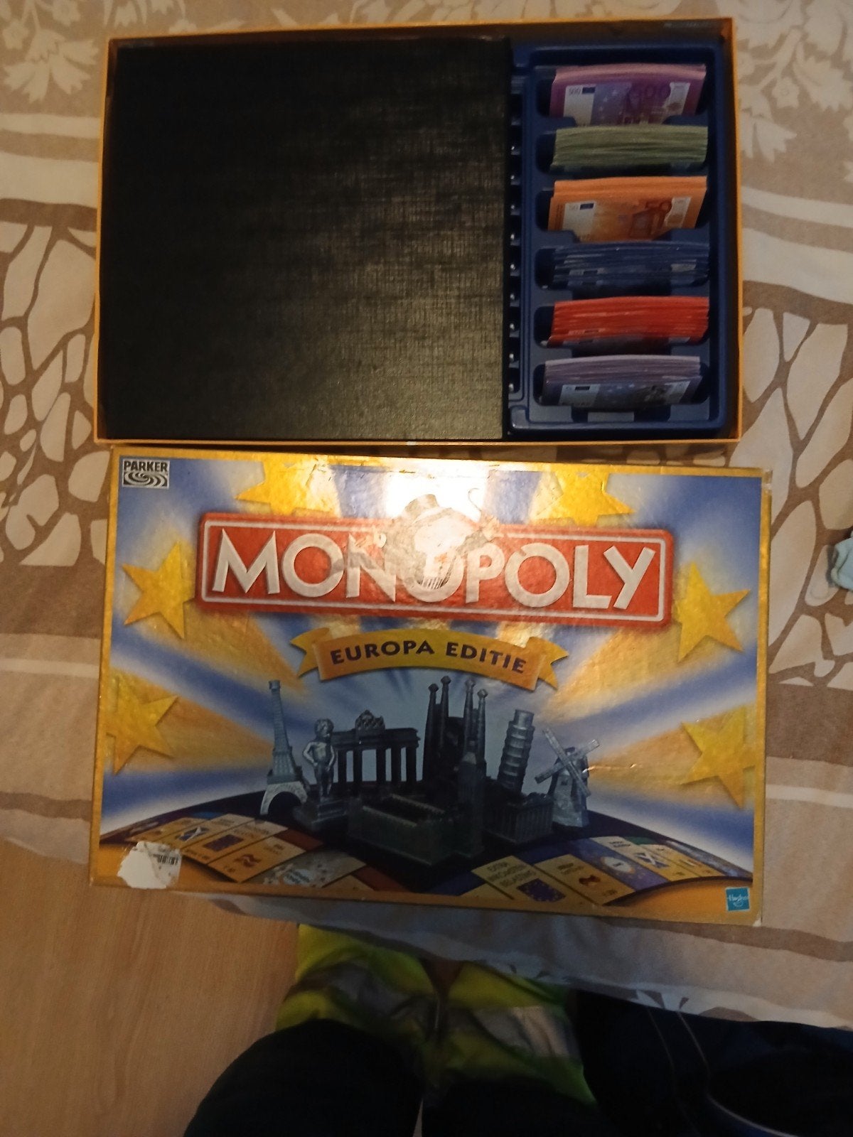 Monopoly Europa Editie Bordspel - Compleet, Drie of vier spelers, Ophalen of Verzenden, Zo goed als nieuw, Parker