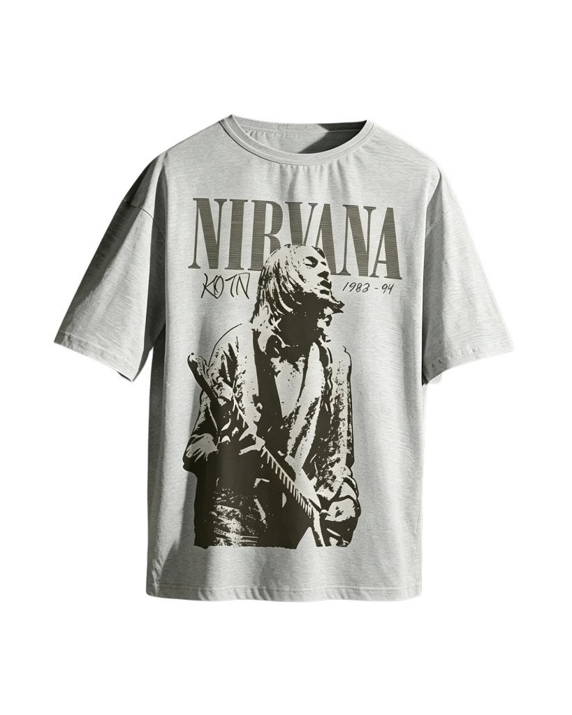 Band T-shirt Nirvana - Kurt Cobain, Ophalen of Verzenden, Nieuw, Overige maten, Overige kleuren