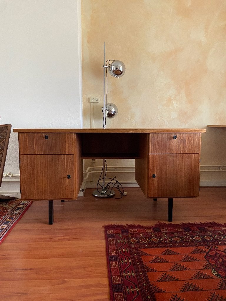Bureau | vintage mid-century midcentury pastoe scandinavian, Gebruikt, Scandinavisch, Hout, Bruin