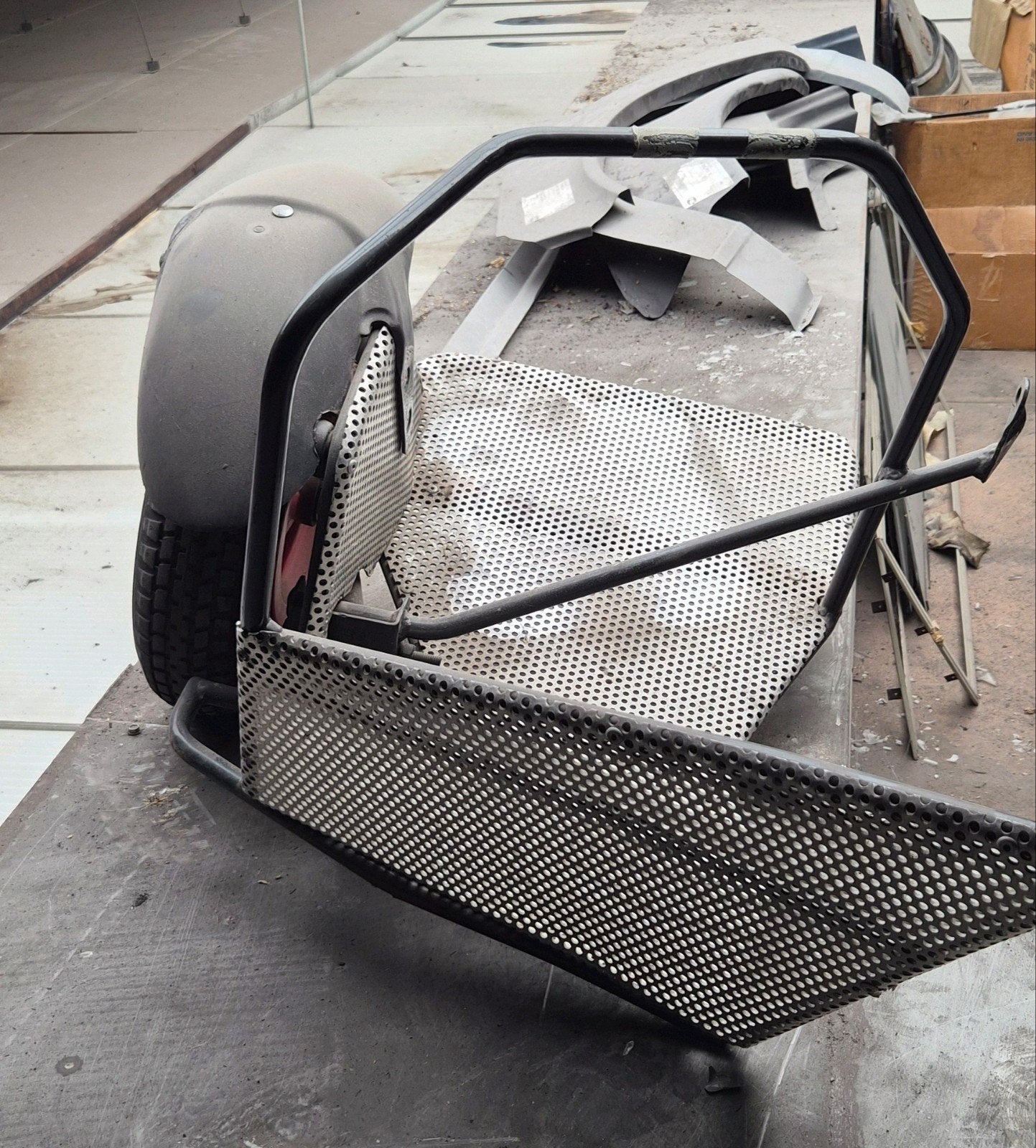 PW 50 Zijspan .Yamaha  past op alle PW s, Ophalen of Verzenden, Gebruikt