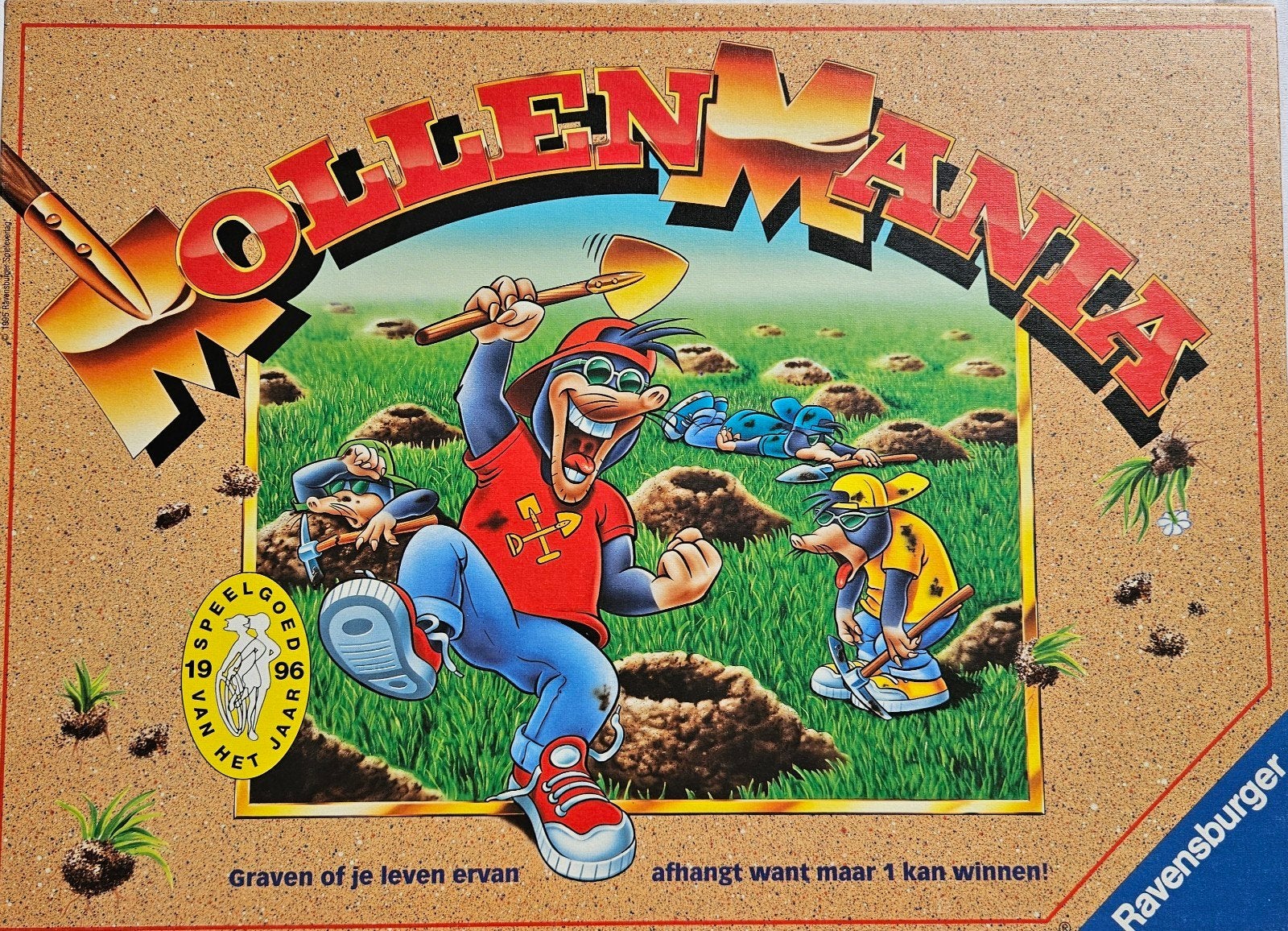 Ravensburger Mollenmania gezelschapsspel, Hobby en Vrije tijd, Gezelschapsspellen | Bordspellen, Een of twee spelers, Ophalen