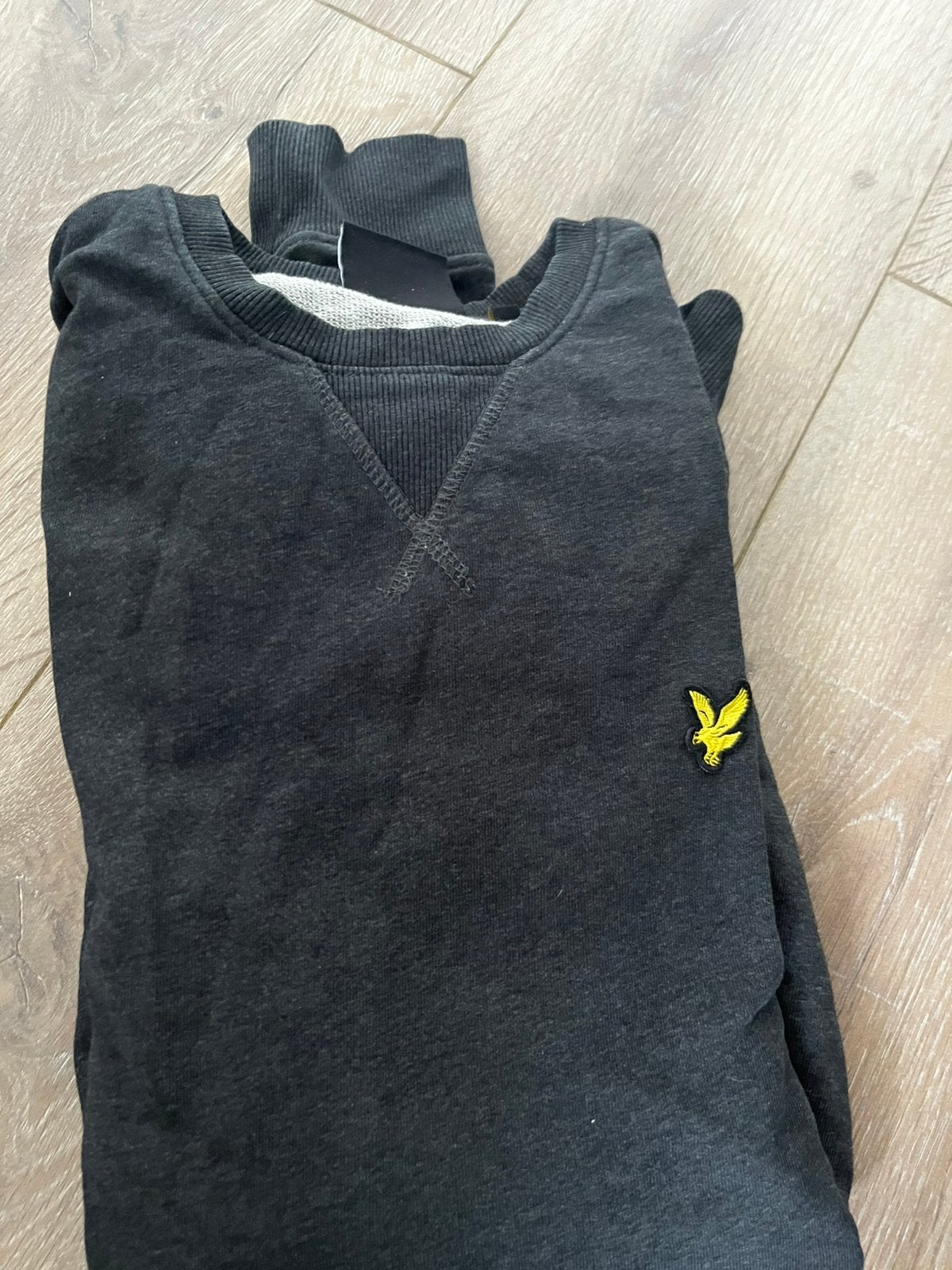 Trui lyle & scott, Ophalen of Verzenden, Zo goed als nieuw, Maat 46 (S) of kleiner, Grijs