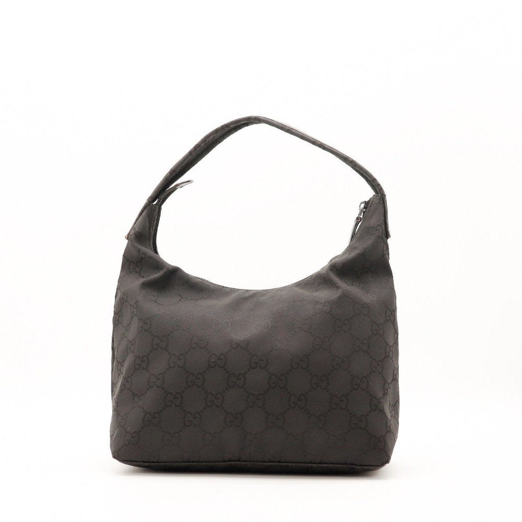 Gucci 29x32x12 cm hobotas, Verzenden, Gebruikt, Zwart, Overige typen
