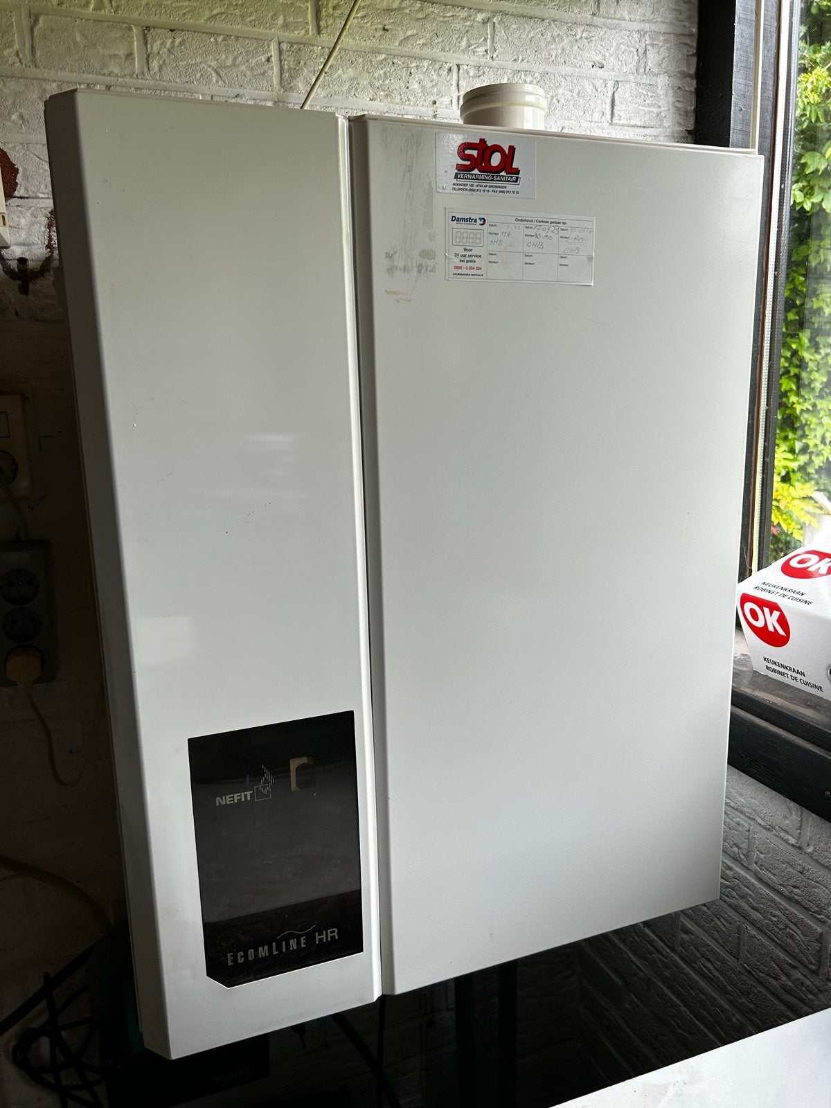 Nefit Ecomline HR CV-ketel - Goede staat, Ophalen, Gebruikt, Hoog rendement (Hr), Cv-ketel of Combi-ketel