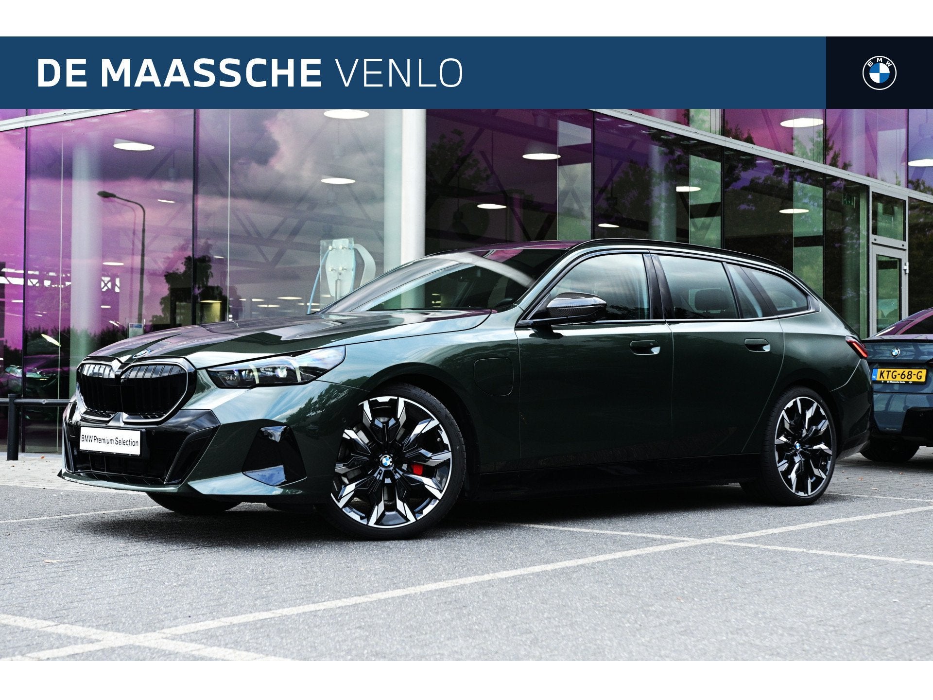 BMW 5 Serie Touring 530e M Sport Automaat / Trekhaak / Stoel, Achterwielaandrijving, 4 cilinders, Met garantie (alle), 5-Serie