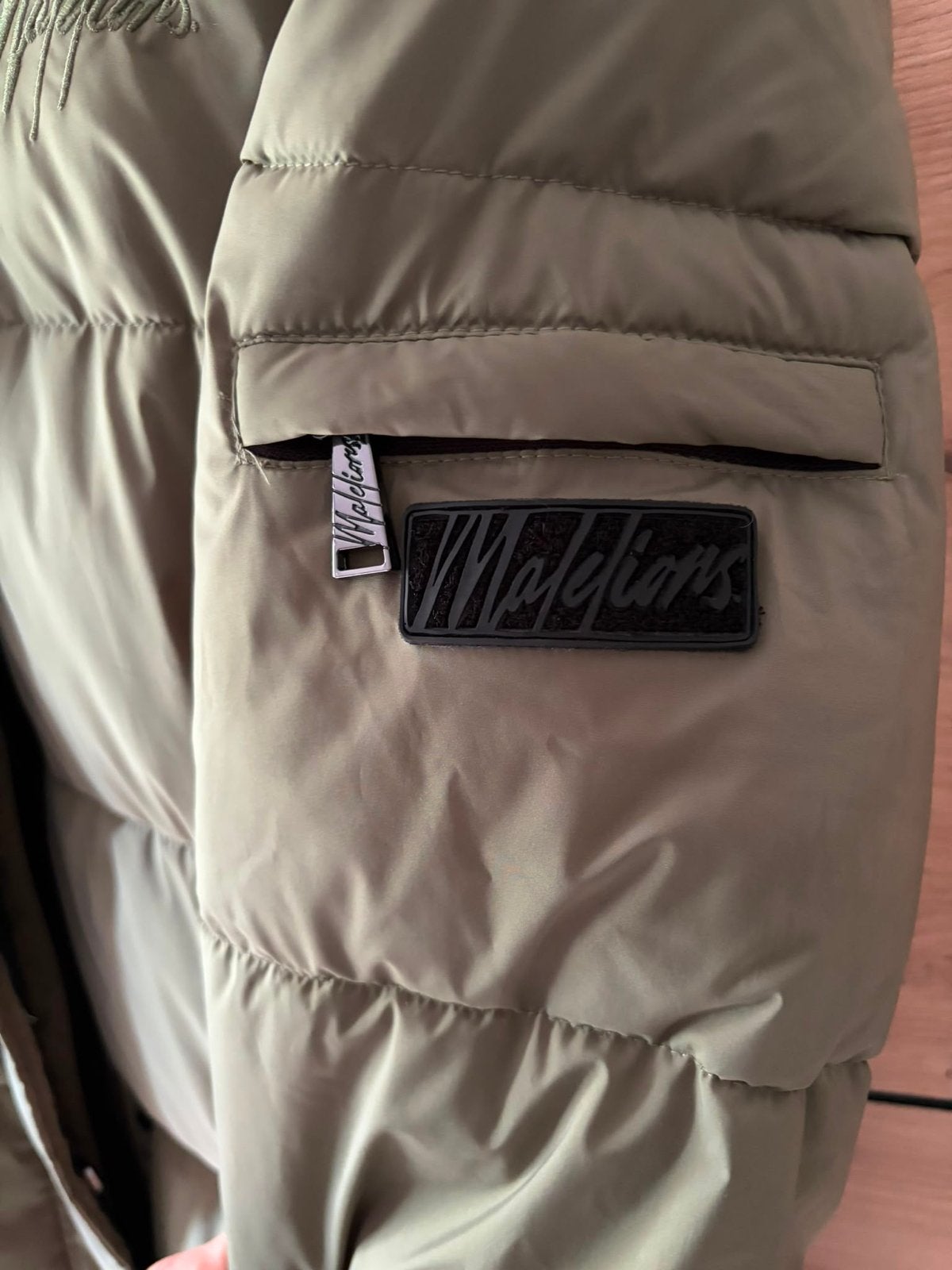 Malelions Lange Puffer Jas - Groen (XS), Kleding | Dames, Jassen | Winter, Ophalen, Zo goed als nieuw, Maat 34 (XS) of kleiner