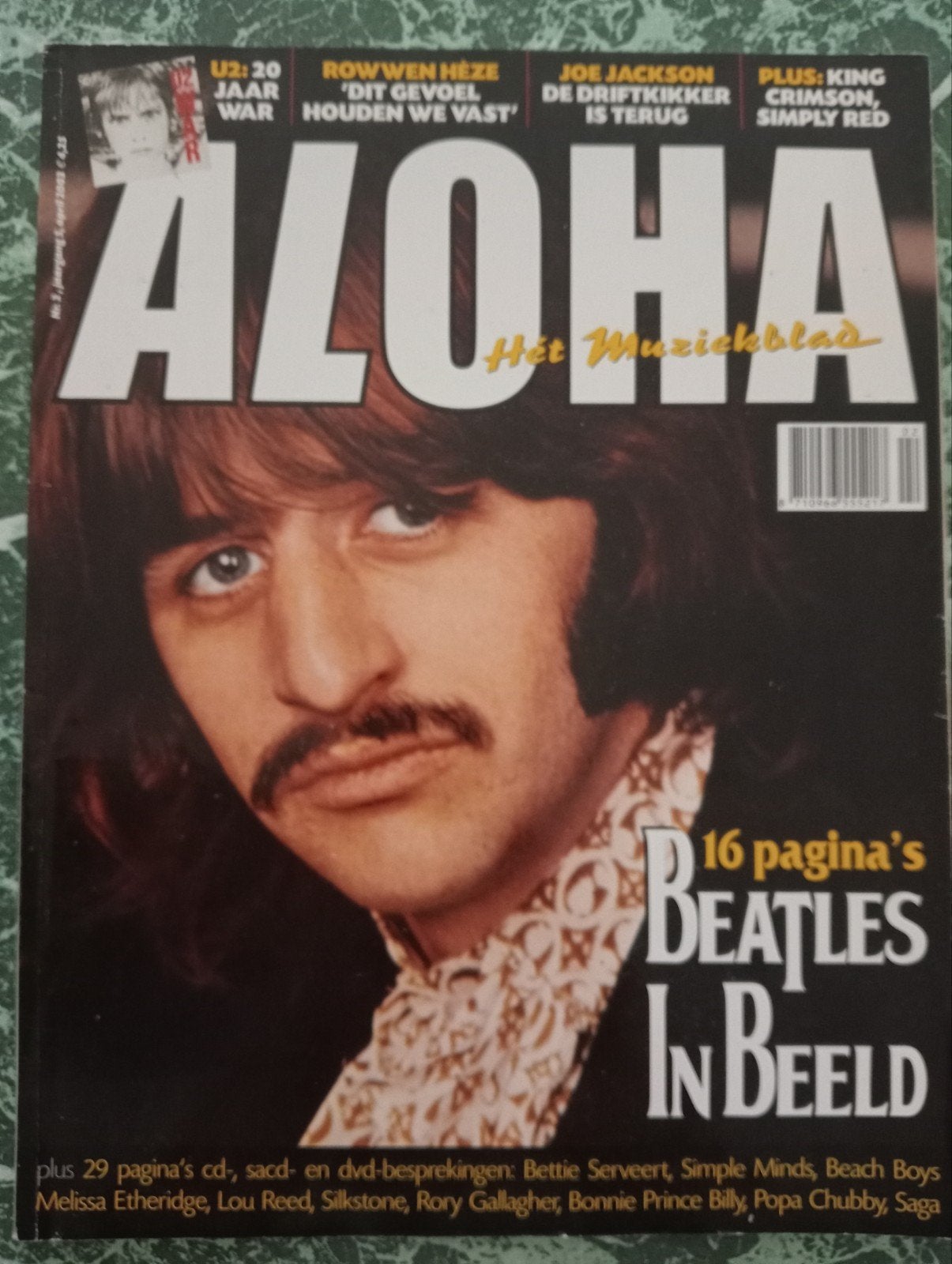 Aloha Muziekblad - Beatles In Beeld (2003), Boeken, Ophalen of Verzenden, Gelezen, Artiest