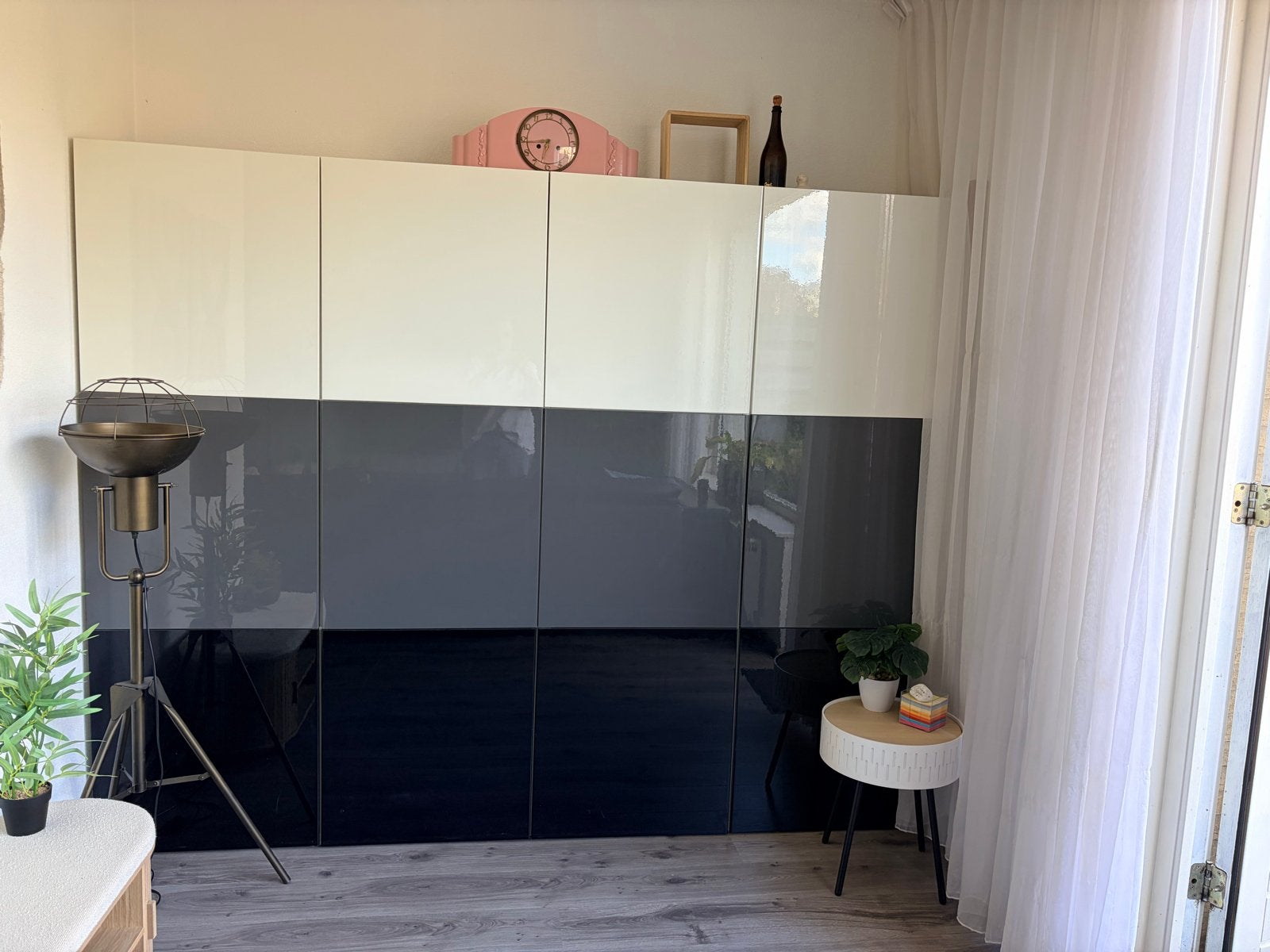 IKEA Besta kast - 2 losse delen (240x192 cm), Huis en Inrichting, Overige materialen, Gebruikt, Ophalen of Verzenden, 200 cm of meer