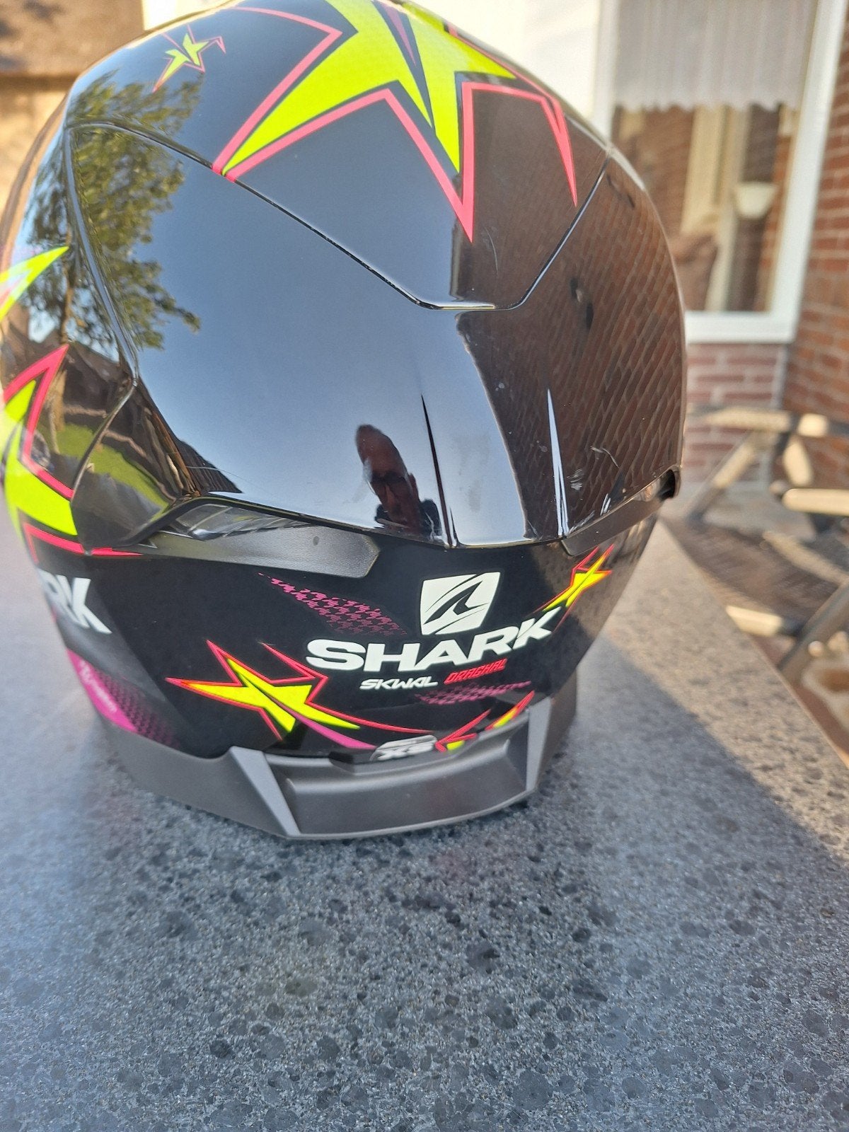 Shark motorhelm, Ophalen, Zo goed als nieuw, Extra small of kleiner