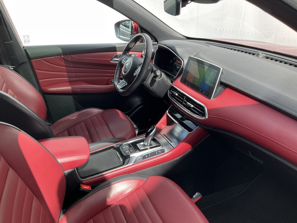 MG EHS 1.5 PHEV Luxury Pano.dak360LeerCarplay, Auto's, MG, Gebruikt, Euro 6, 4 cilinders, Leder