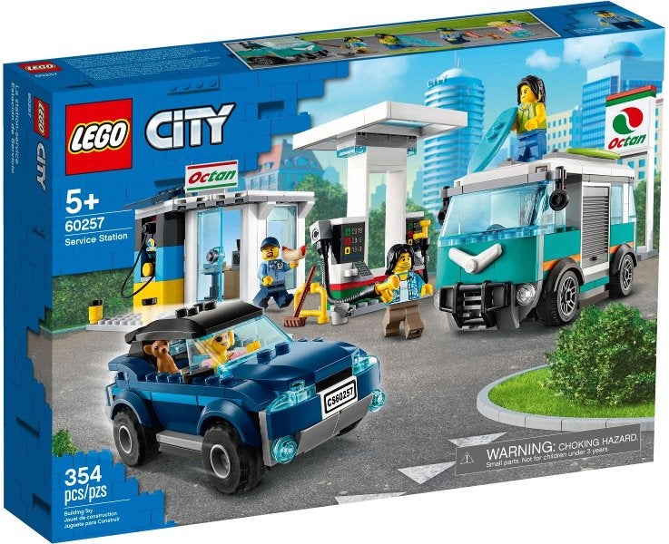 Lego City set 60257 Benzinestation, City, Lego, Nieuw, Ophalen of Verzenden