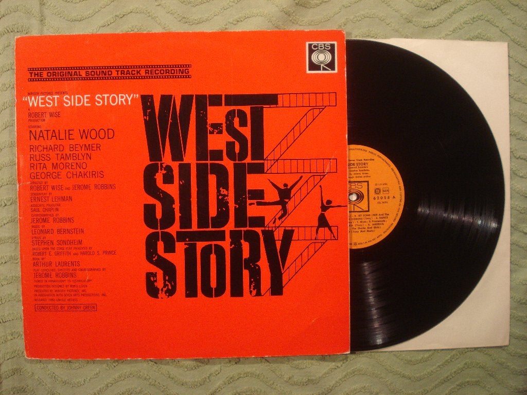 West Side Story Vinyl LP: Original Soundtrack (Nederland), LP, Gebruikt, Soundtrack, Ophalen of Verzenden