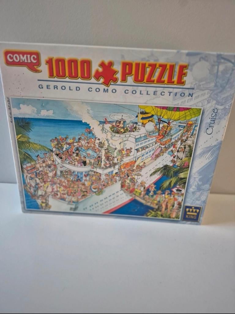 Comic puzzel 1000 stukjes, Ophalen of Verzenden, 500 t/m 1500 stukjes, Gebruikt, Legpuzzel