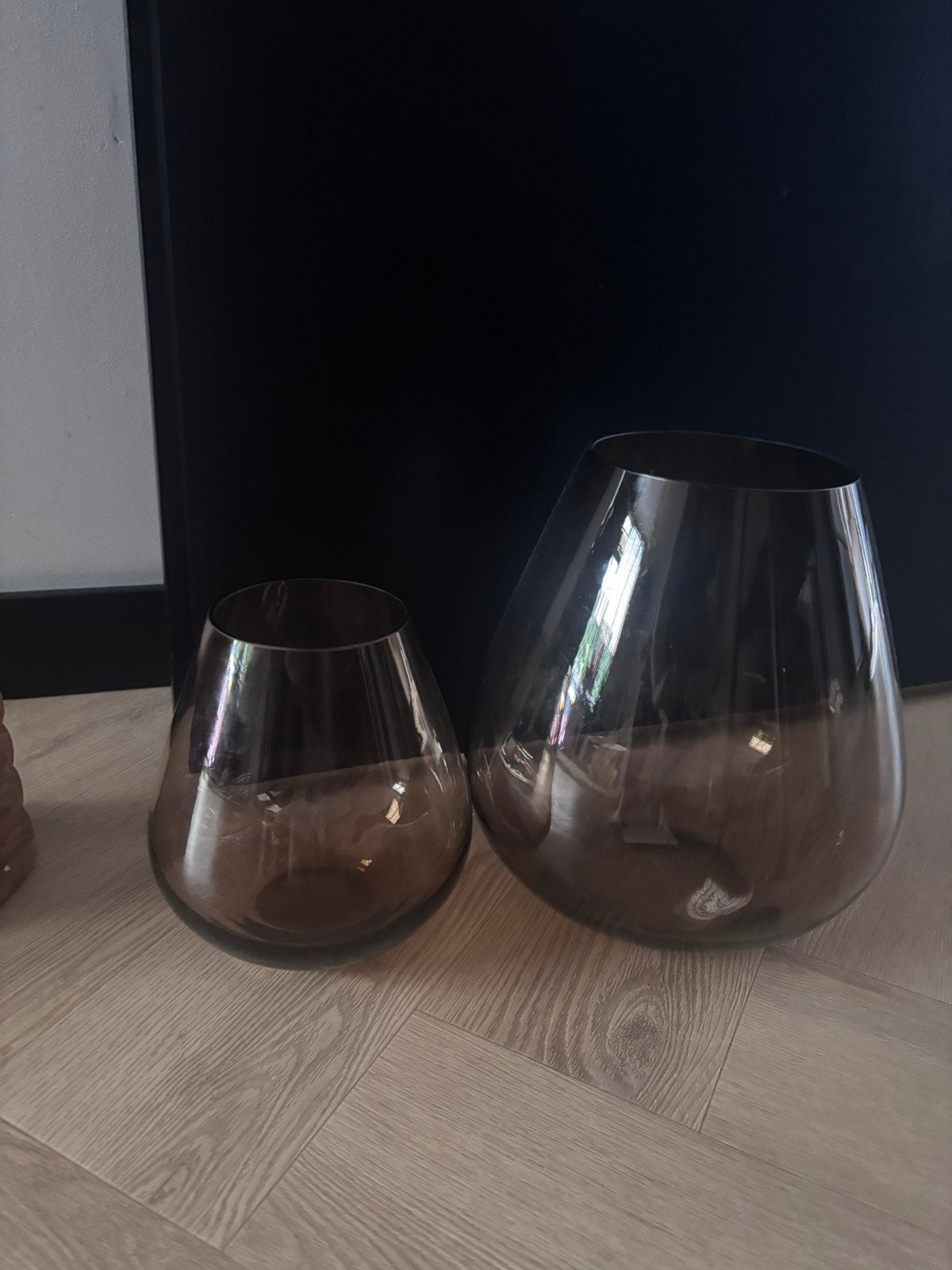 Mooie  stevige vazen, Ophalen, Zo goed als nieuw, Glas