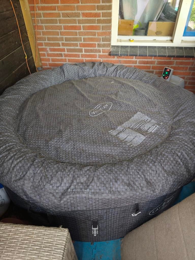 Lay-Z-Spa opblaasbare jacuzzi, Tuin en Terras, Ophalen, Gebruikt, Rond, Opblaaszwembad
