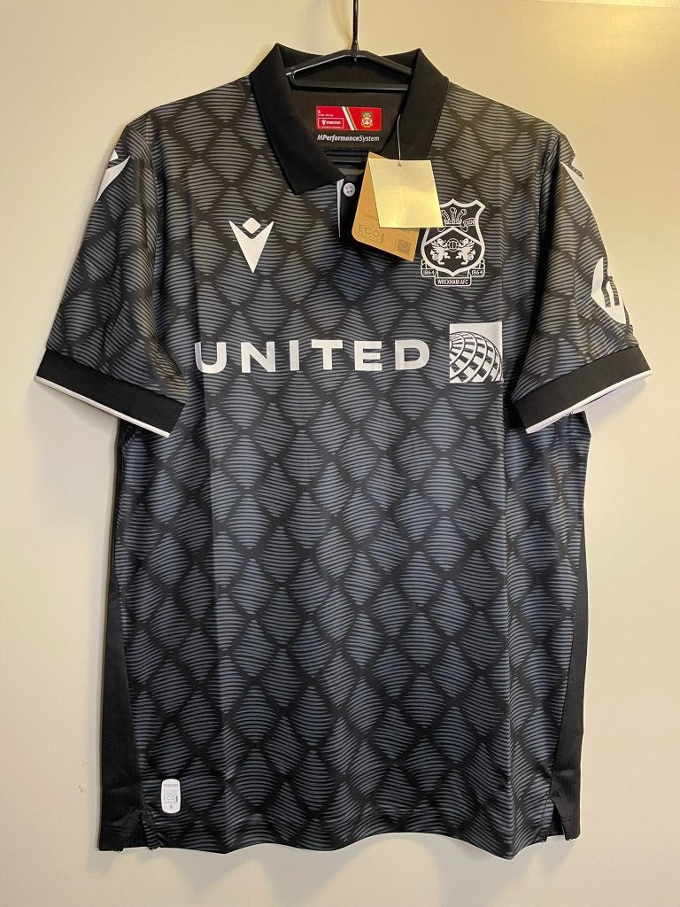 Wrexham AFC Macron Voetbalshirt Maat S Nieuw, Kleding | Heren, Verzenden, Zwart, Nieuw, Macron
