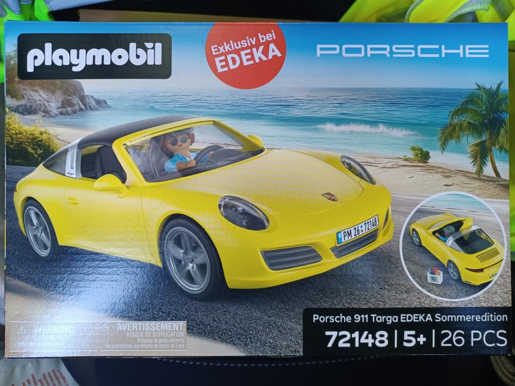 Playmobil Edeka Porsche 911 Targa 4S  2026 72148, Kinderen en Baby's, Speelgoed | Playmobil, Ophalen of Verzenden