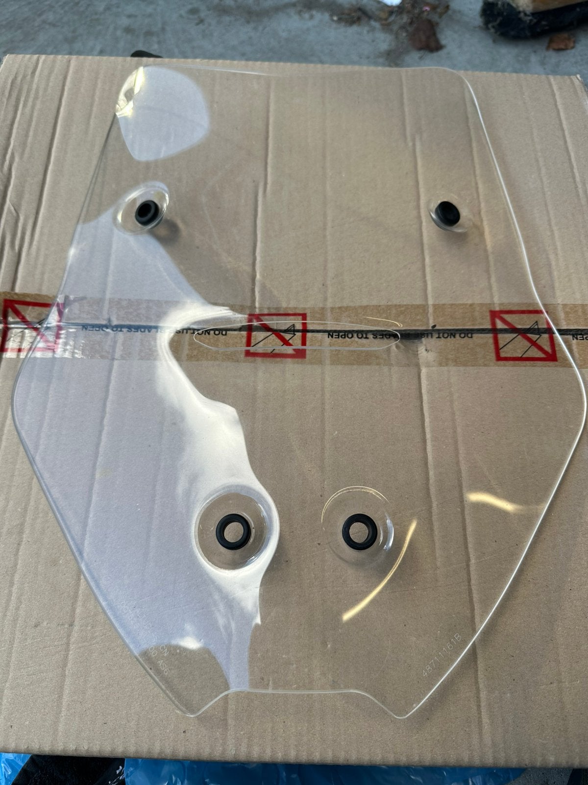 Ducati multistrada V4 windscherm set OEM, Motoren, Ophalen of Verzenden, Gebruikt