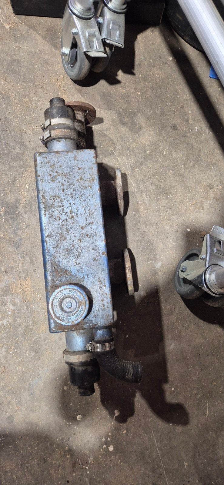 Warmtewisselaar Mercedes OM636 voor bootmotor, Ophalen, Gebruikt, Motor en Techniek