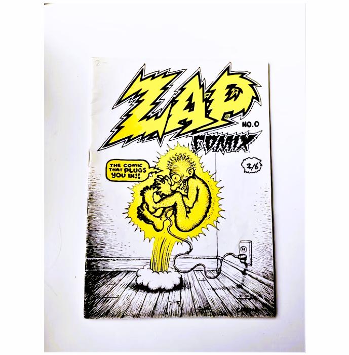 original zap comix nr.0-1968/ Robert Crumb/ rare UK edition, Boeken, Strips | Comics, Amerika, Ophalen of Verzenden, Zo goed als nieuw