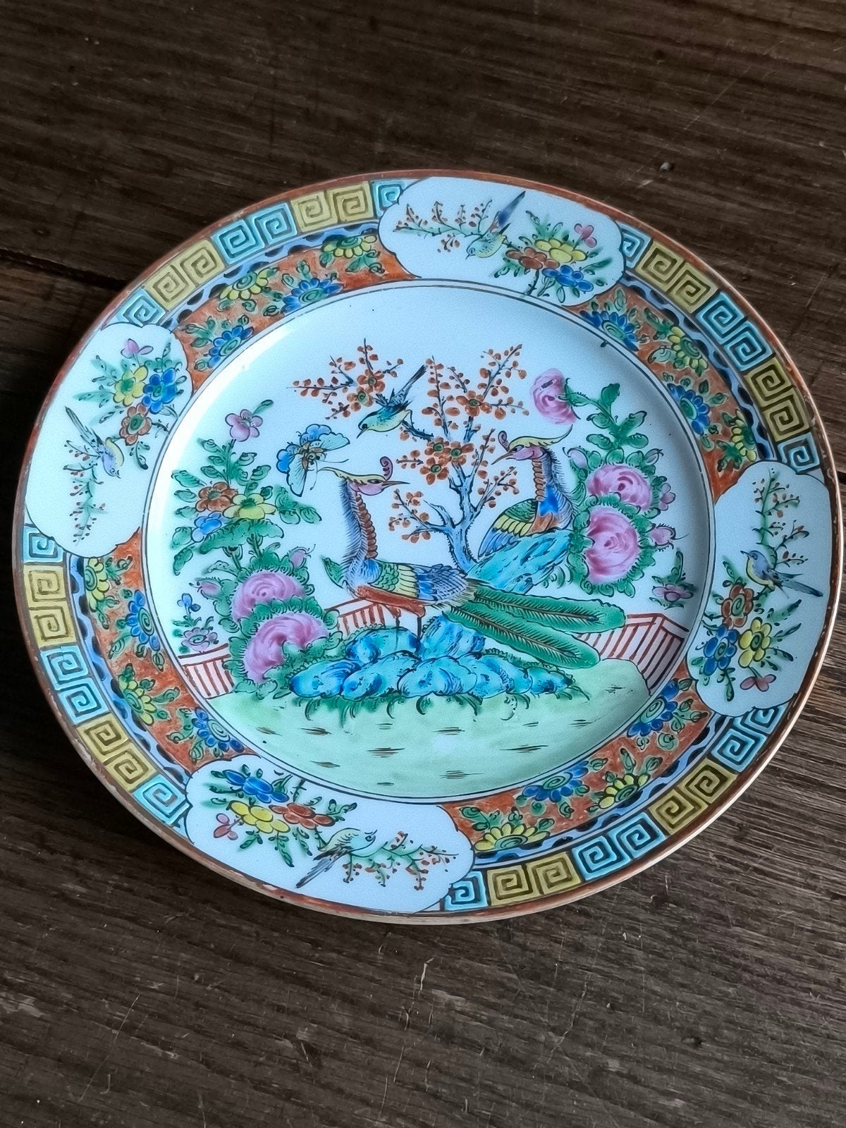 Chinees porselein bord, Ophalen of Verzenden