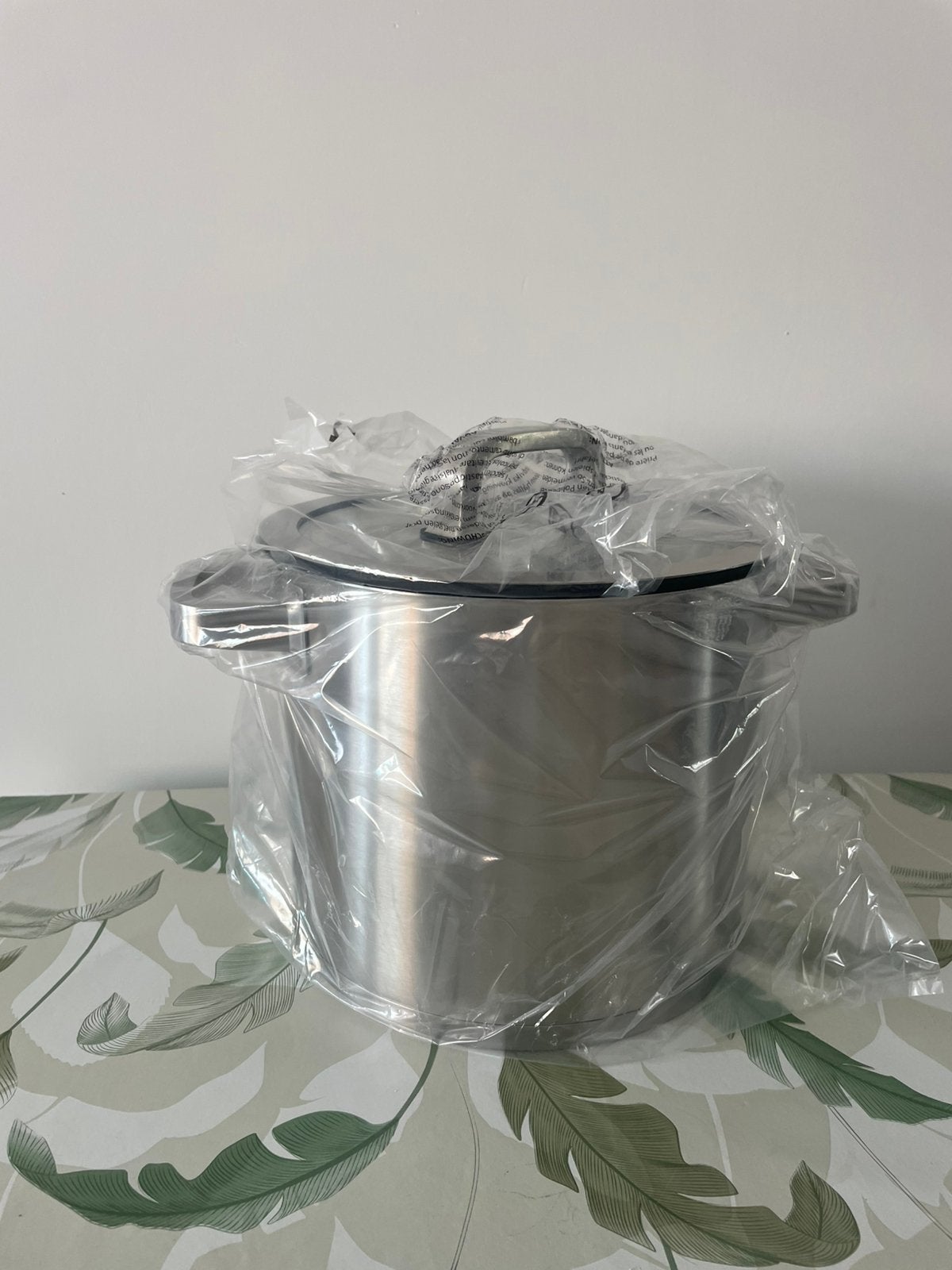 Keukenpan van Am Cook, Huis en Inrichting, Keuken | Potten en Pannen, Ophalen of Verzenden, Zo goed als nieuw, Rvs, Kookpan of Snelkookpan