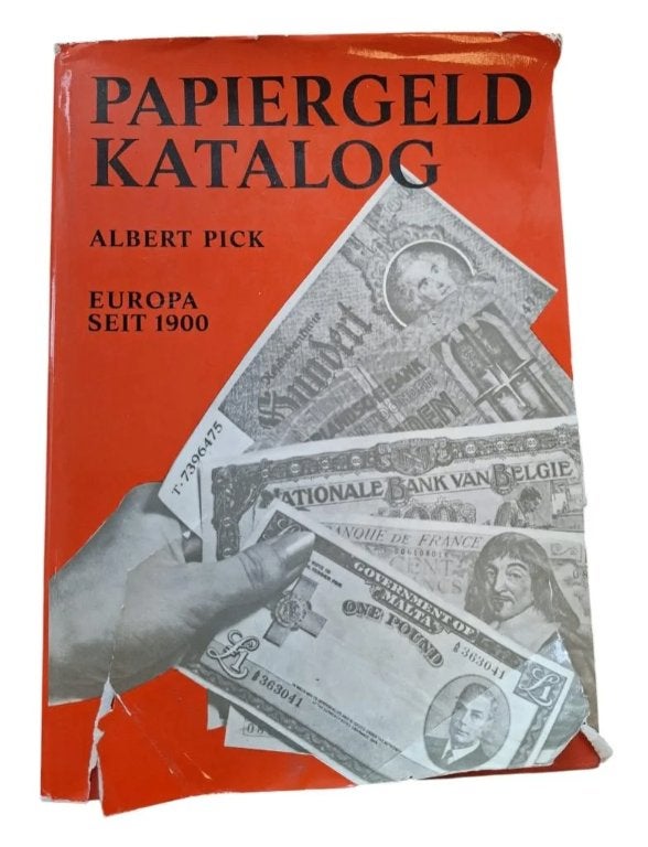Papiergeld Katalog, Albert Pick, Postzegels en Munten, Ophalen of Verzenden, Boek of Naslagwerk