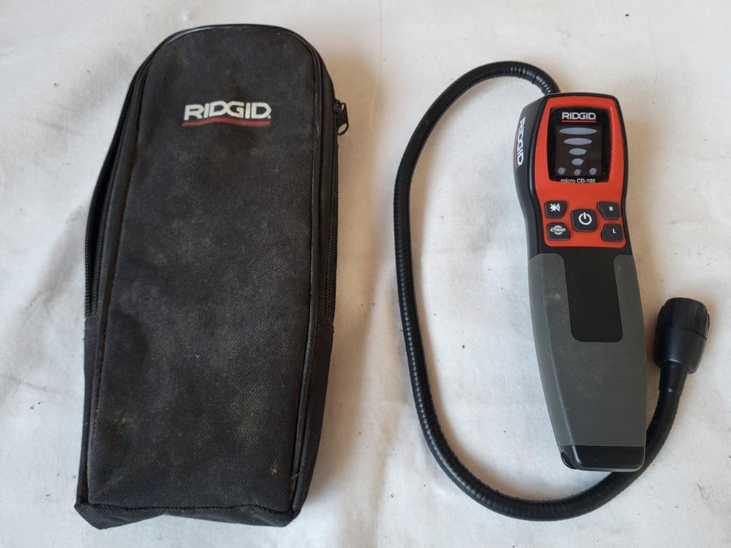 RIDGID MICRO CD-100 ontvlambare gassendetector, Ophalen of Verzenden, Gebruikt