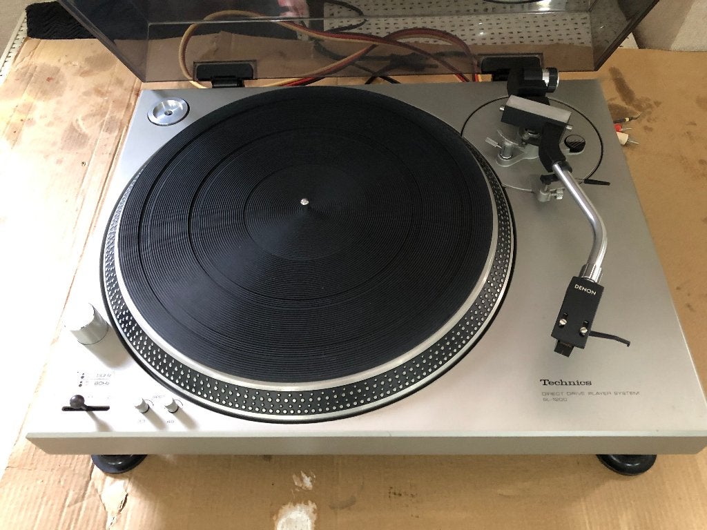 Technics SL-1200 MK1 platenspeler, Gebruikt, Pitch-regelaar, Ophalen of Verzenden, Platenspeler