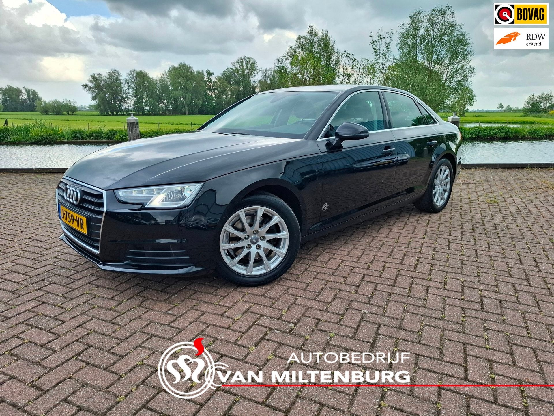 Audi A4 Limousine 35 TFSI Sport Lease Edition Aut. Clima nav, Auto's, Audi, Dealer onderhouden, Stof, Gebruikt, 4 cilinders
