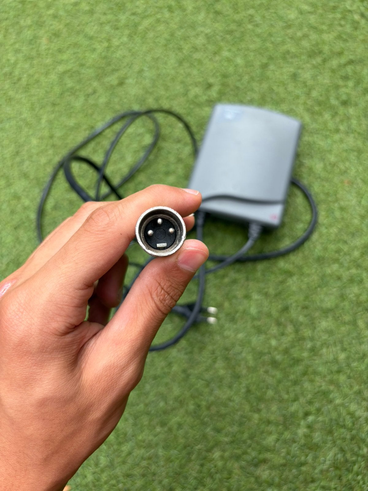 3-pins E-bike oplader, Ophalen, Zo goed als nieuw