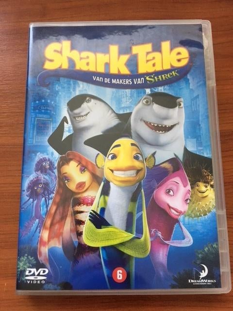 DVD: Shark Tale, Avontuur, Ophalen of Verzenden, Zo goed als nieuw, Vanaf 6 jaar