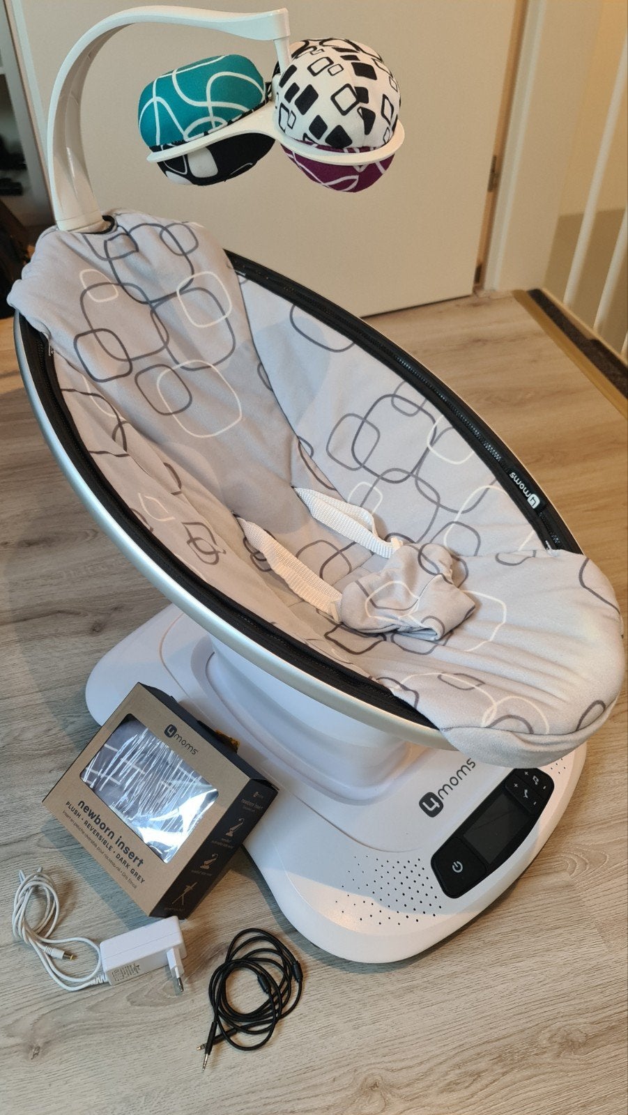 zgan 4moms mamaroo 4, Ophalen of Verzenden, Zo goed als nieuw, Schommelstoel, Met gordel(s) of riempje(s)