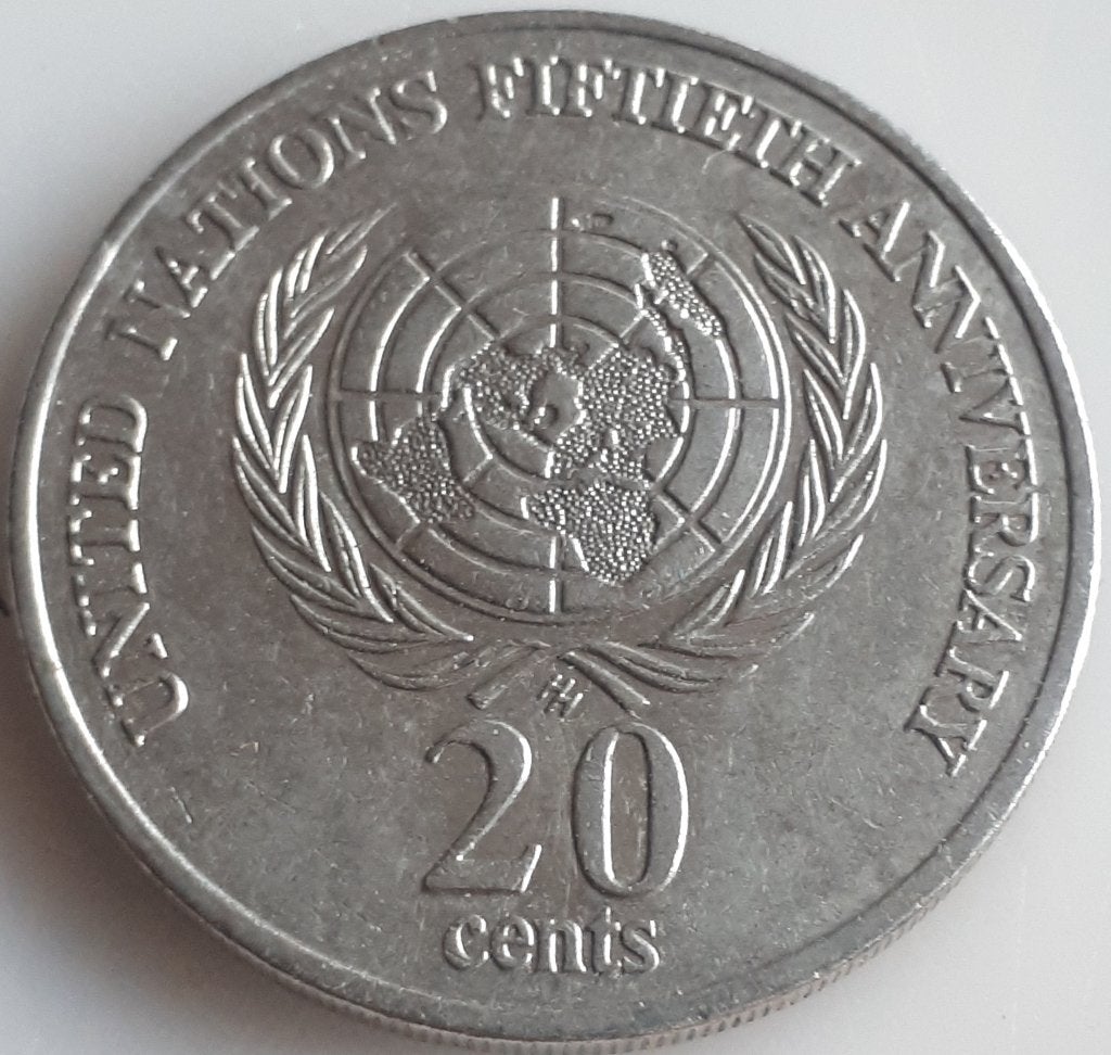 AUSTRALIË : 20 CENTS 1995 KM 295, Ophalen of Verzenden, Losse munt
