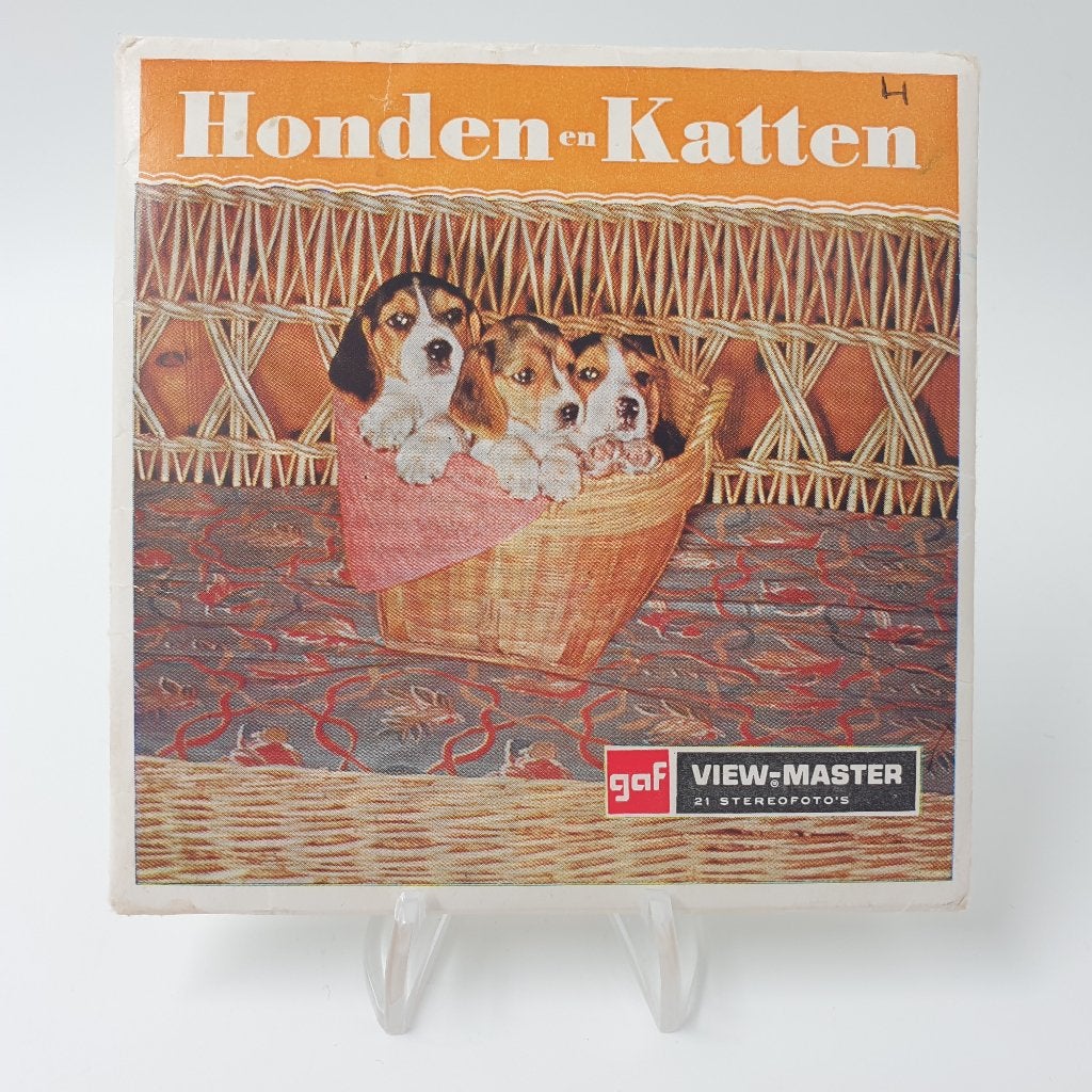 Honden en Katten viewmaster, Verzamelen, Ophalen of Verzenden, Gebruikt