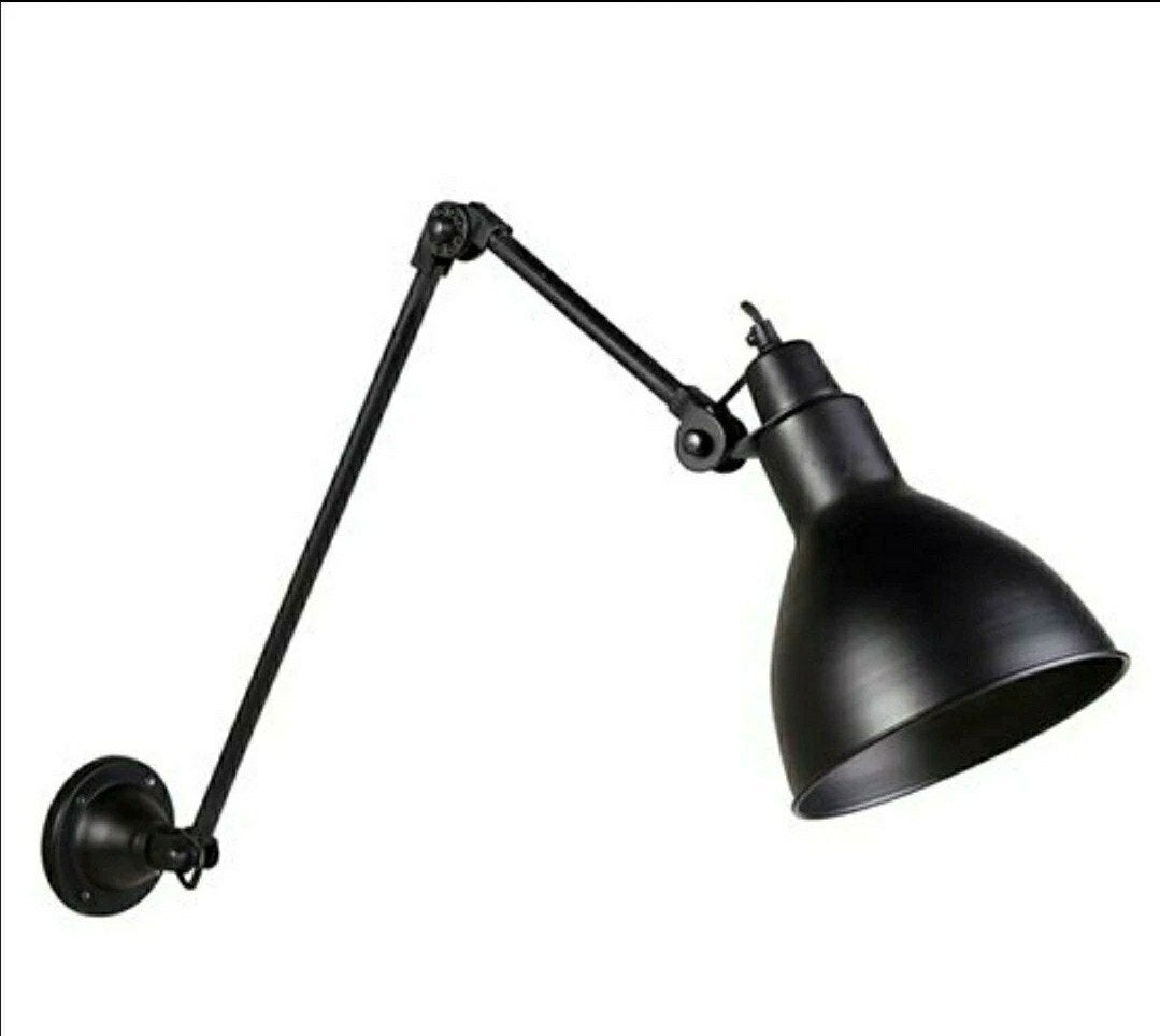 Industriële wandlamp Qazqa wye verstelbaar, Huis en Inrichting, Zwart, Qazqa, Nieuw, Ophalen of Verzenden