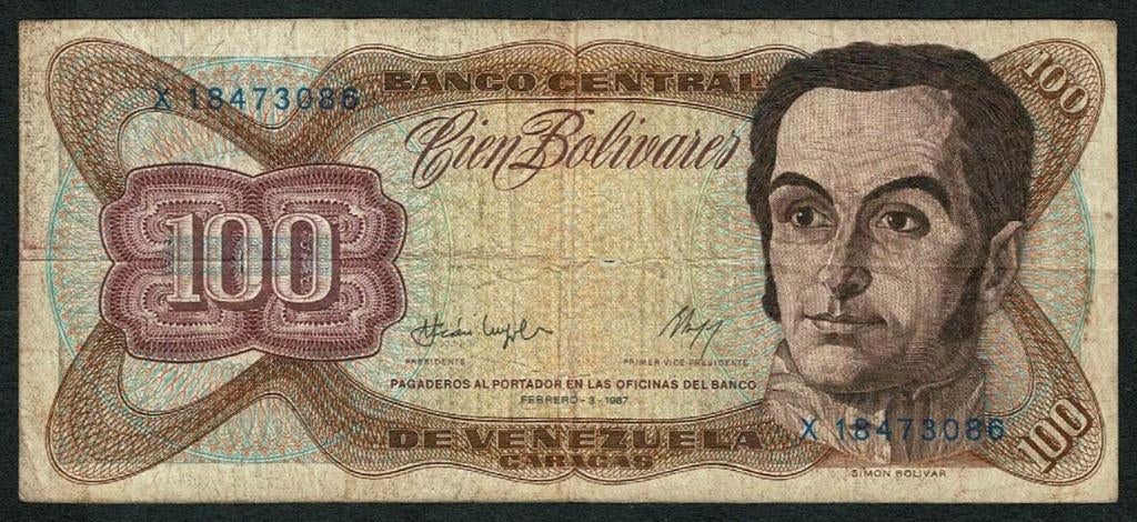 Venezuela : 100 Bolivares, Ophalen of Verzenden, Zuid-Amerika, Los biljet
