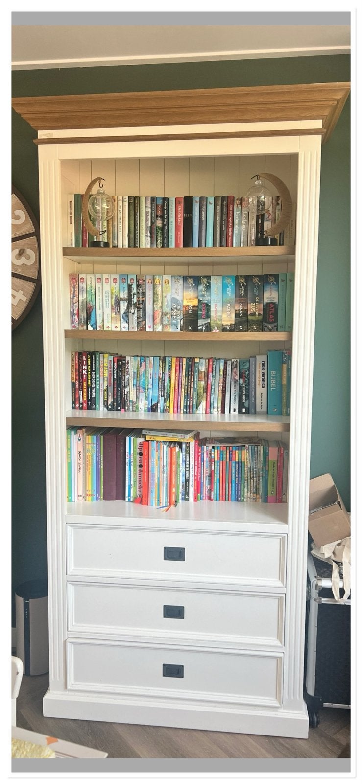 Boekenkast Country & Lifestyle - 220x110x50 cm, Ophalen, Gebruikt, 100 tot 150 cm, 200 cm of meer