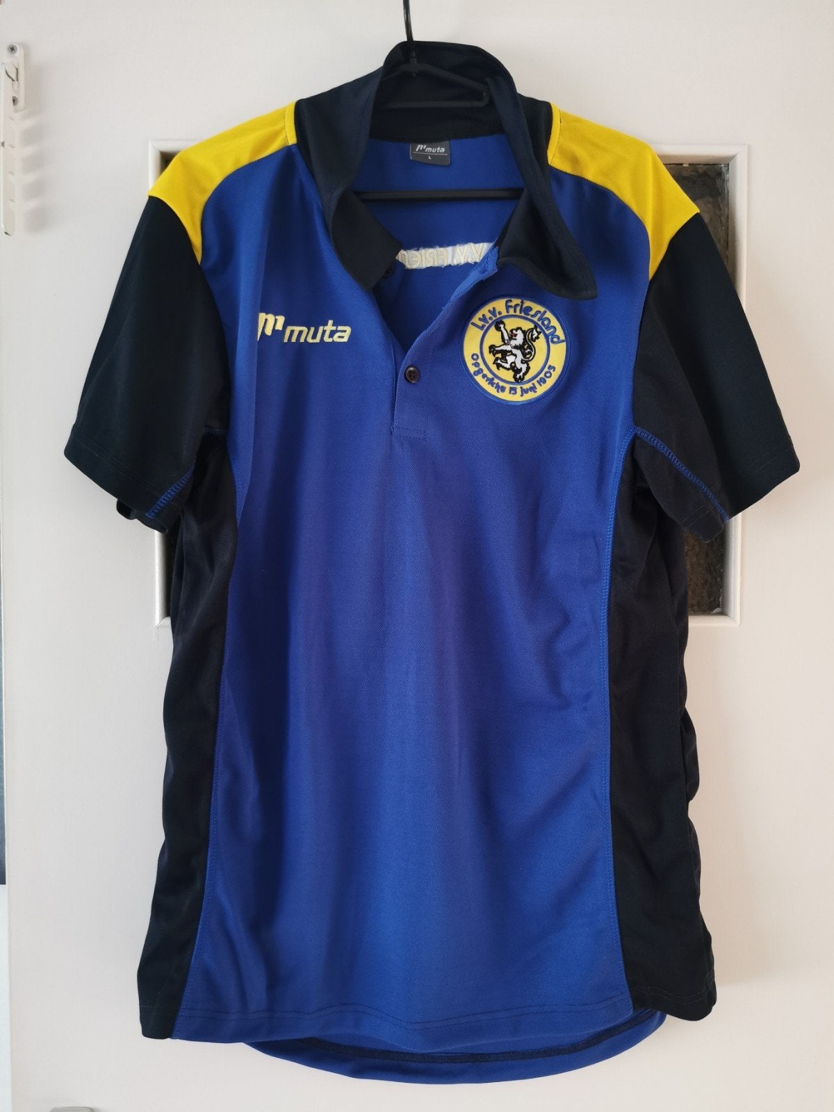 Muta LVV Friesland Voetbalshirt Maat M, Muta, Ophalen of Verzenden, Zo goed als nieuw, Voetbal