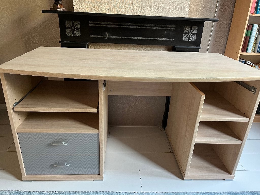 Bureau, Ophalen, Gebruikt, Hout, 70 cm