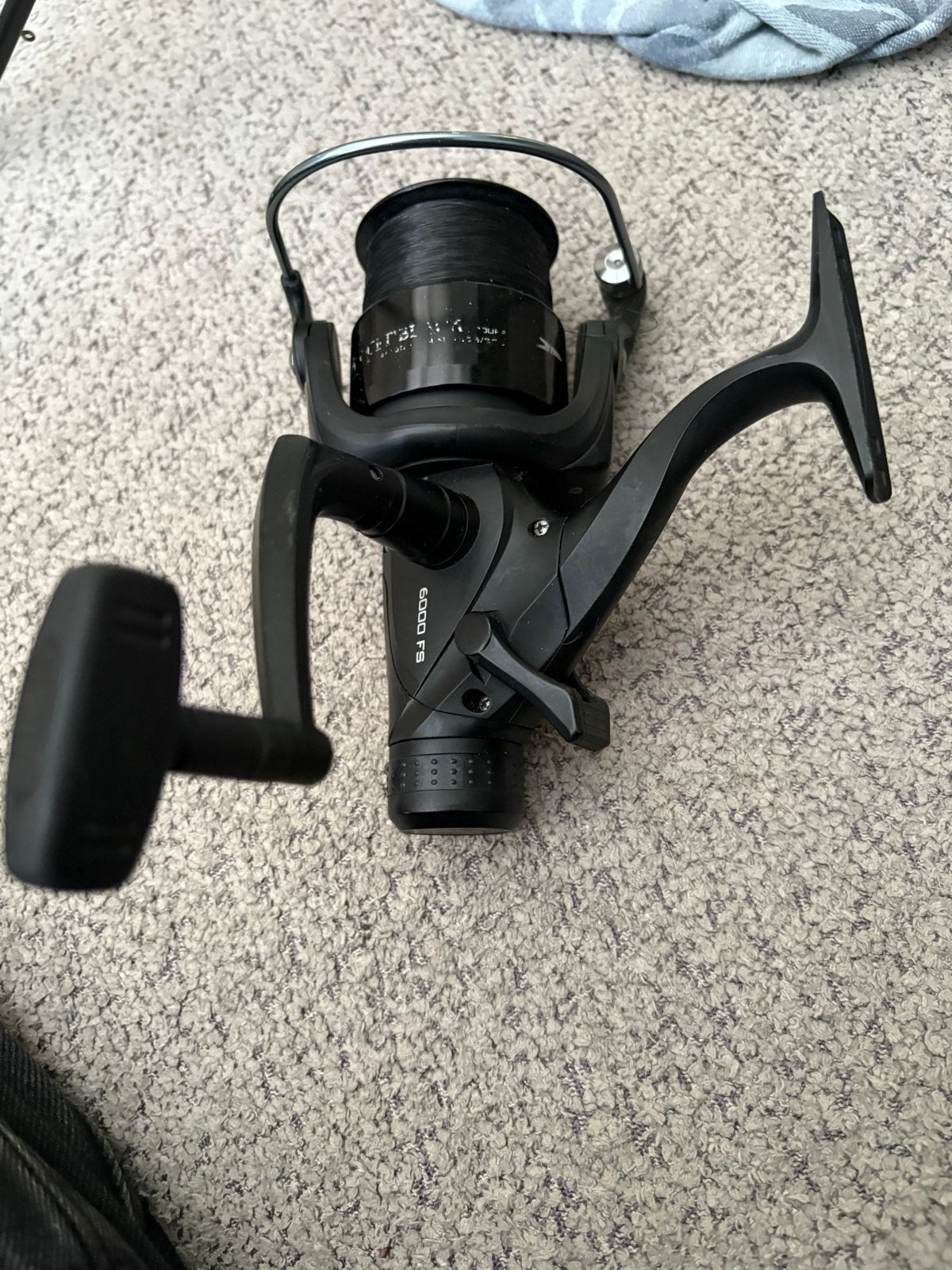 Mitchell Avocet Black 6000 FS Karper Molen, Ophalen of Verzenden, Gebruikt, Molen